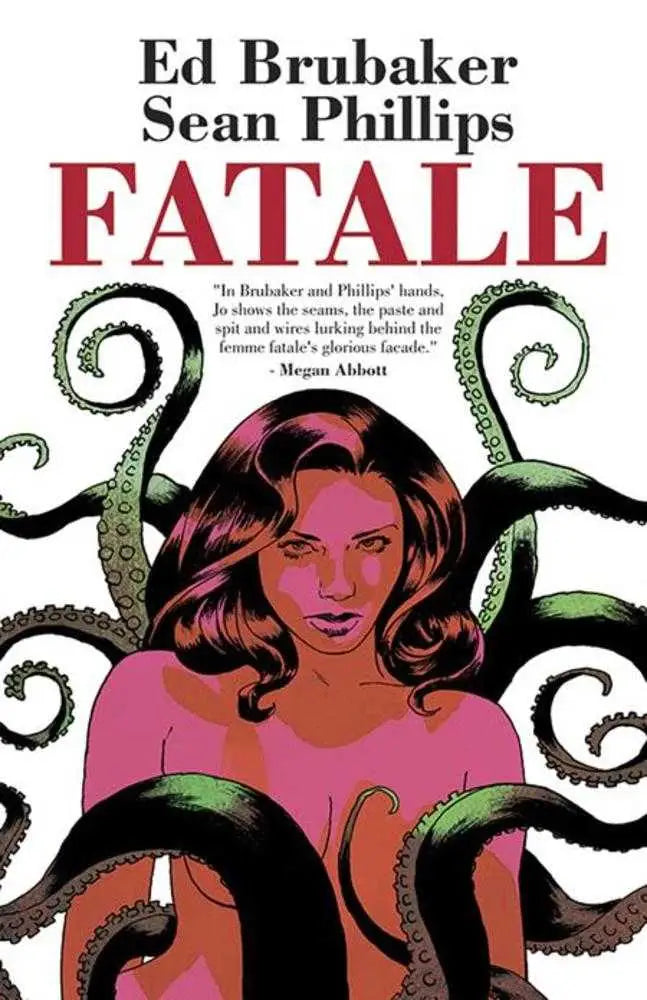 Comic book cover of Fatale Compendium TPB featuring Sean Phillips and Lovecraftian Horrors