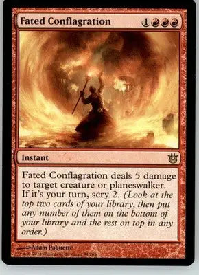 Fated Conflagration - Born of the Gods - 94 - LP Magic: The Gathering - Magic Card Single