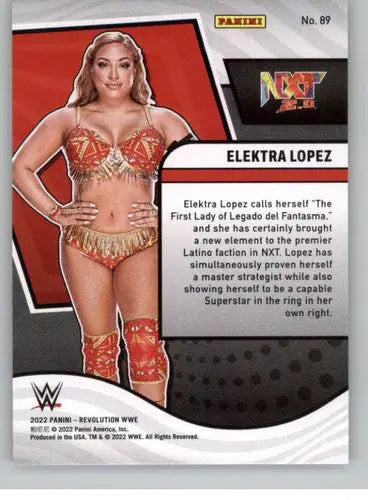 2022 Panini Revolution #89 Elektra Lopez NM-MT ID:44273 - Other