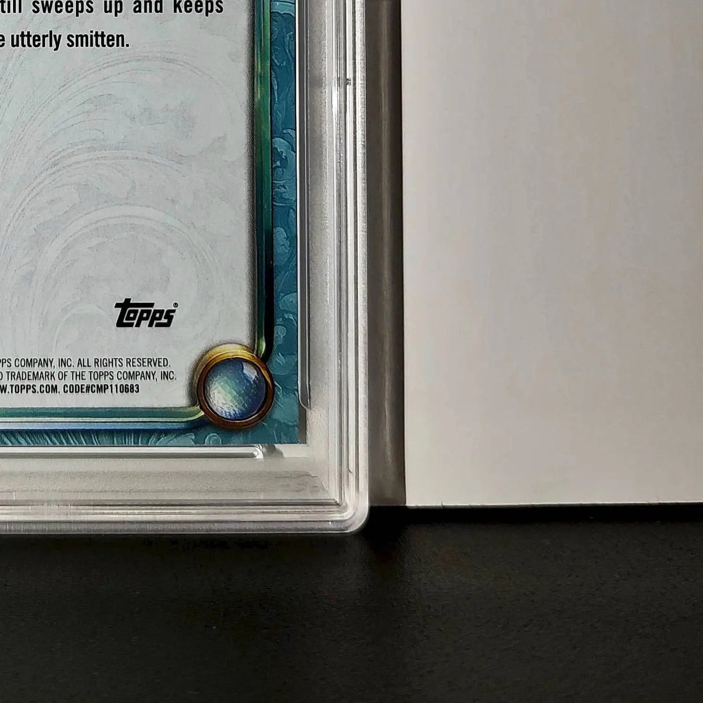 Featherduster 2025 Topps Disney #129 Diamond Card Beauty and the Beast PSA 6 - Non-Sports Card Single