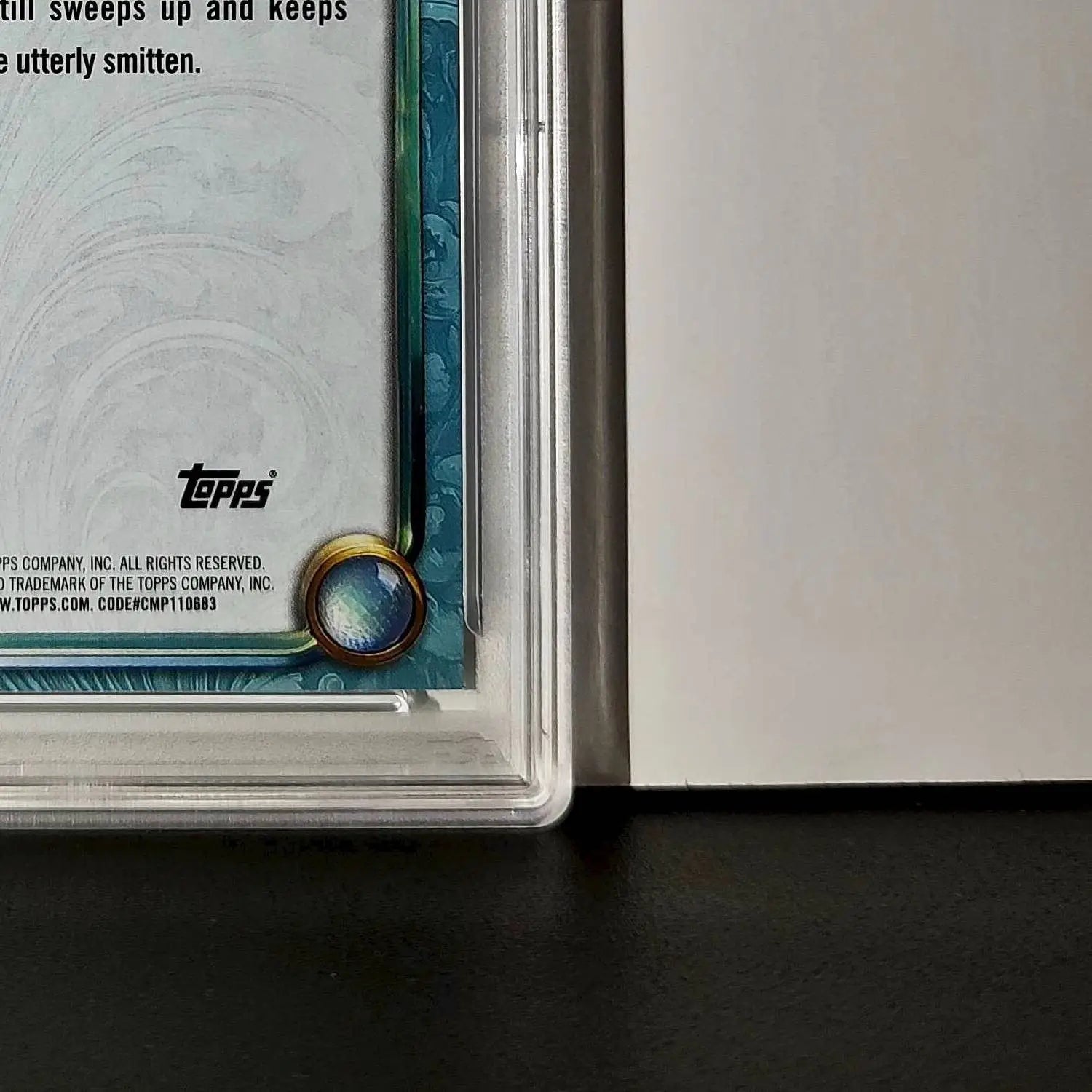 Featherduster 2025 Topps Disney #129 Diamond Card Beauty and the Beast PSA 6 - Non-Sports Card Single