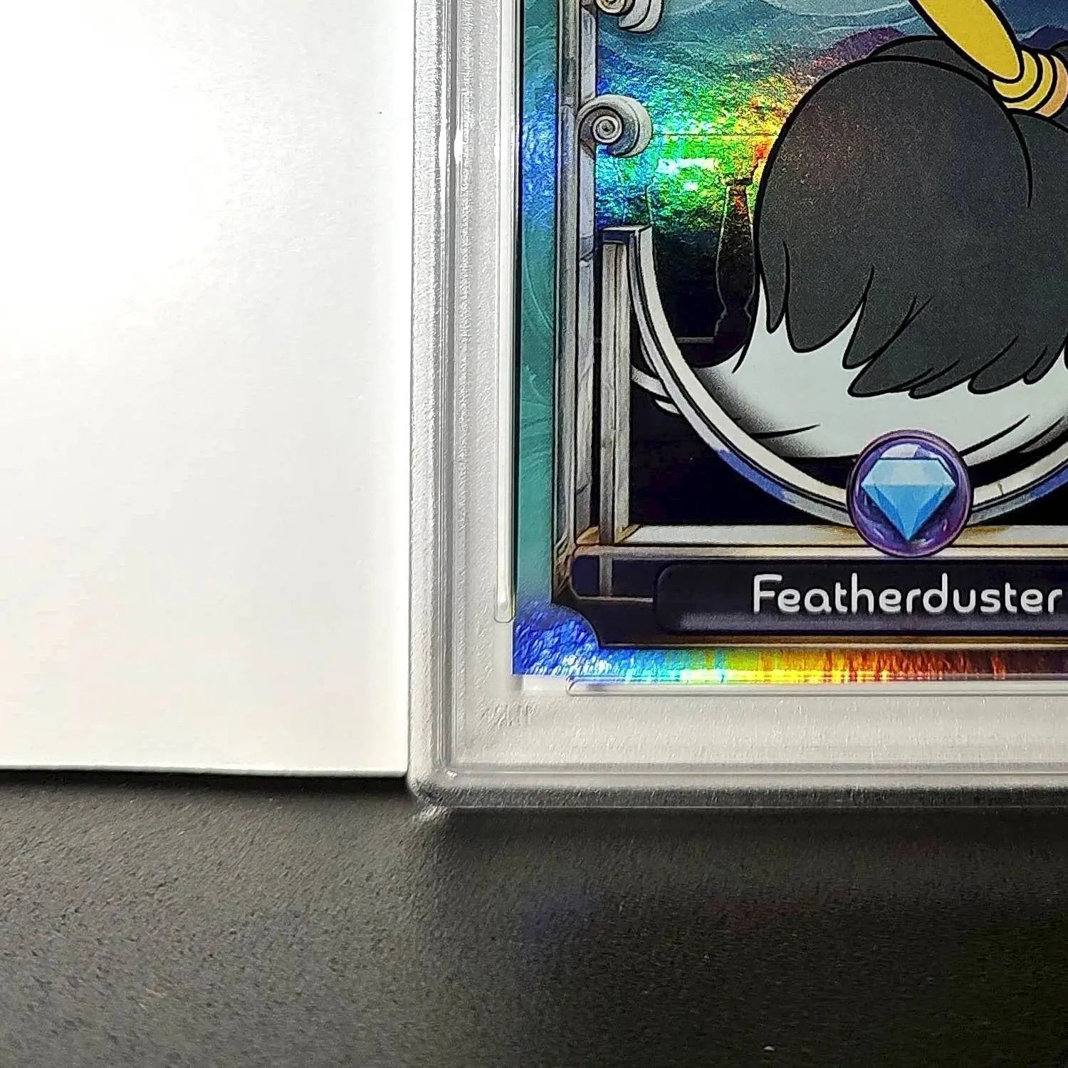 Featherduster 2025 Topps Disney #129 Diamond Card Beauty and the Beast PSA 6 - Non-Sports Card Single