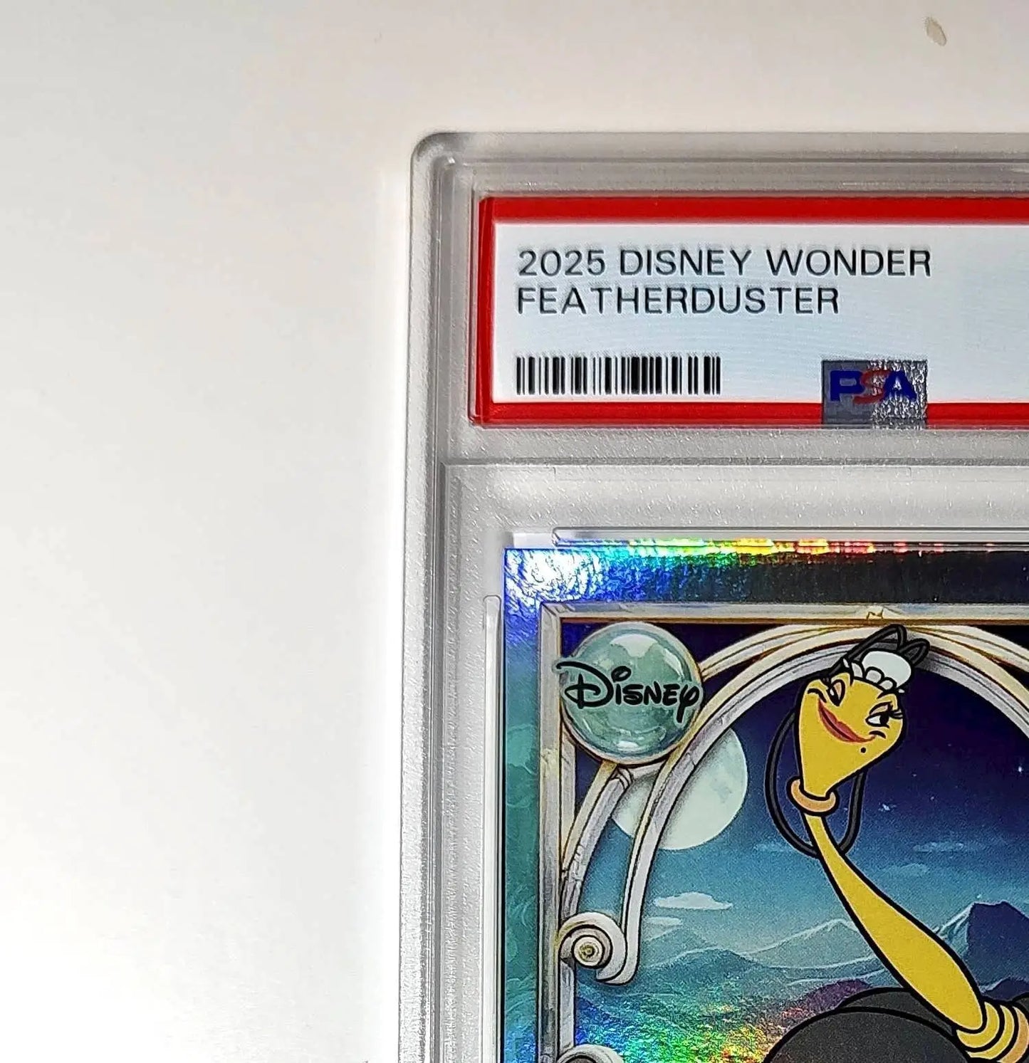 Featherduster 2025 Topps Disney #129 Diamond Card Beauty and the Beast PSA 6 - Non-Sports Card Single