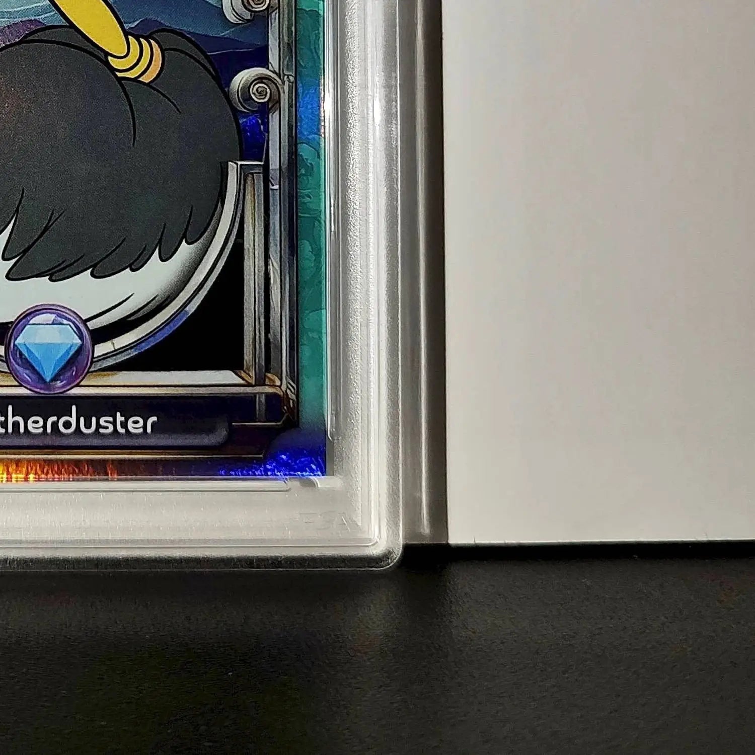 Featherduster 2025 Topps Disney #129 Diamond Card Beauty and the Beast PSA 6 - Non-Sports Card Single