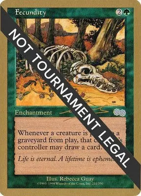 Fecundity - 2000 Nicolas Labarre World Championship Decks - HP Magic - Magic Card Single