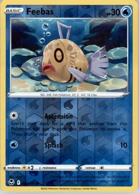 Feebas - SWSH12: Silver Tempest - Reverse Holo LP - #039/195 - Pokémon Card Single