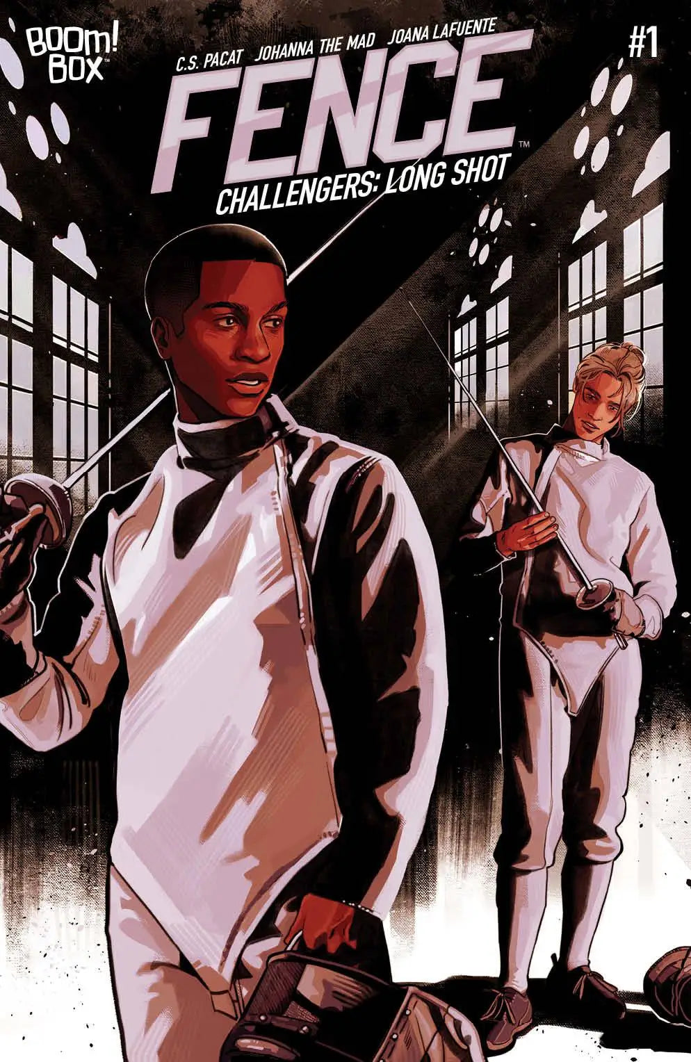 Comic book cover for Fence Challengers Long Shot #1 Cover B Dao artwork