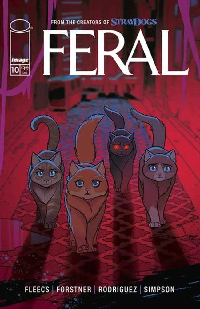 Feral #10 Cover A Tony Fleecs & Trish Forstner - Back Issues