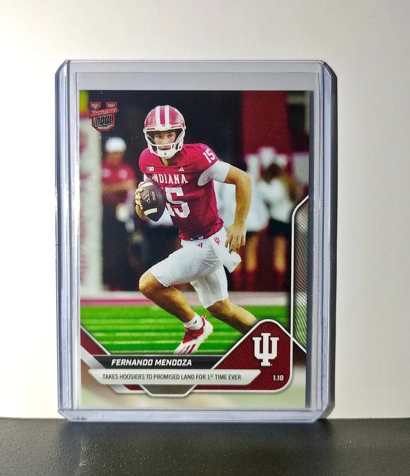 Fernando Mendoza Hoosiers National Champions 2025-26 Topps Bowman U Now #67 Card - Basketball Card Single