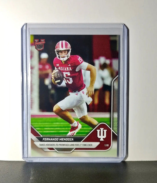 Fernando Mendoza Hoosiers National Champions 2025-26 Topps Bowman U Now #67 Card - Basketball Card Single