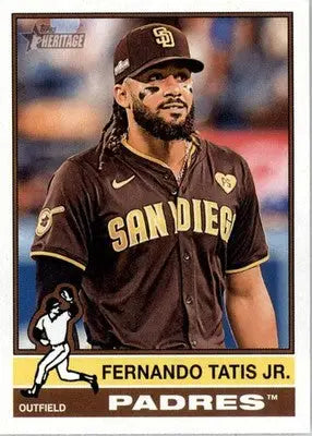 Fernando Tatis Jr. - 2025 Topps Heritage - #118 - Baseball - Baseball Card Single