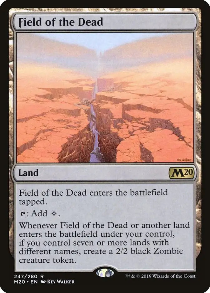 Field of the Dead [Core Set 2020] Near Mint - TCG - MTG Single