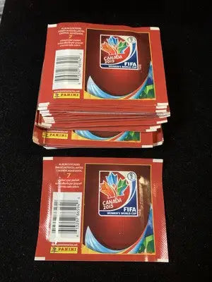 FIFA World Cup SOCCER 2015 Canada Women’s World Cup Sticker Pack (7 in each) - Soccer Card Box