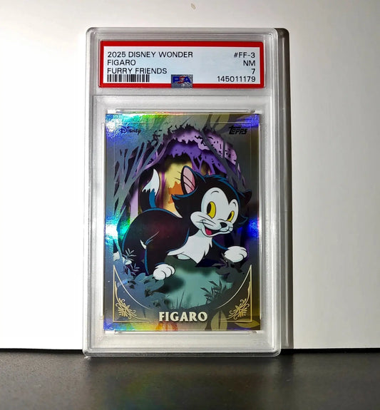 Figaro 2025 Topps Disney #FF-3 Furry Friends Card Pinocchio PSA 7 - Non-Sports Card Single