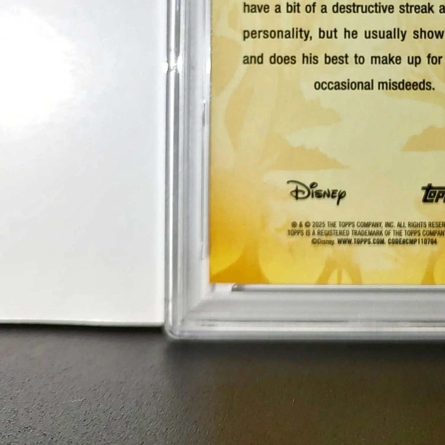Figaro 2025 Topps Disney #FF-3 Furry Friends Card Pinocchio PSA 7 - Non-Sports Card Single