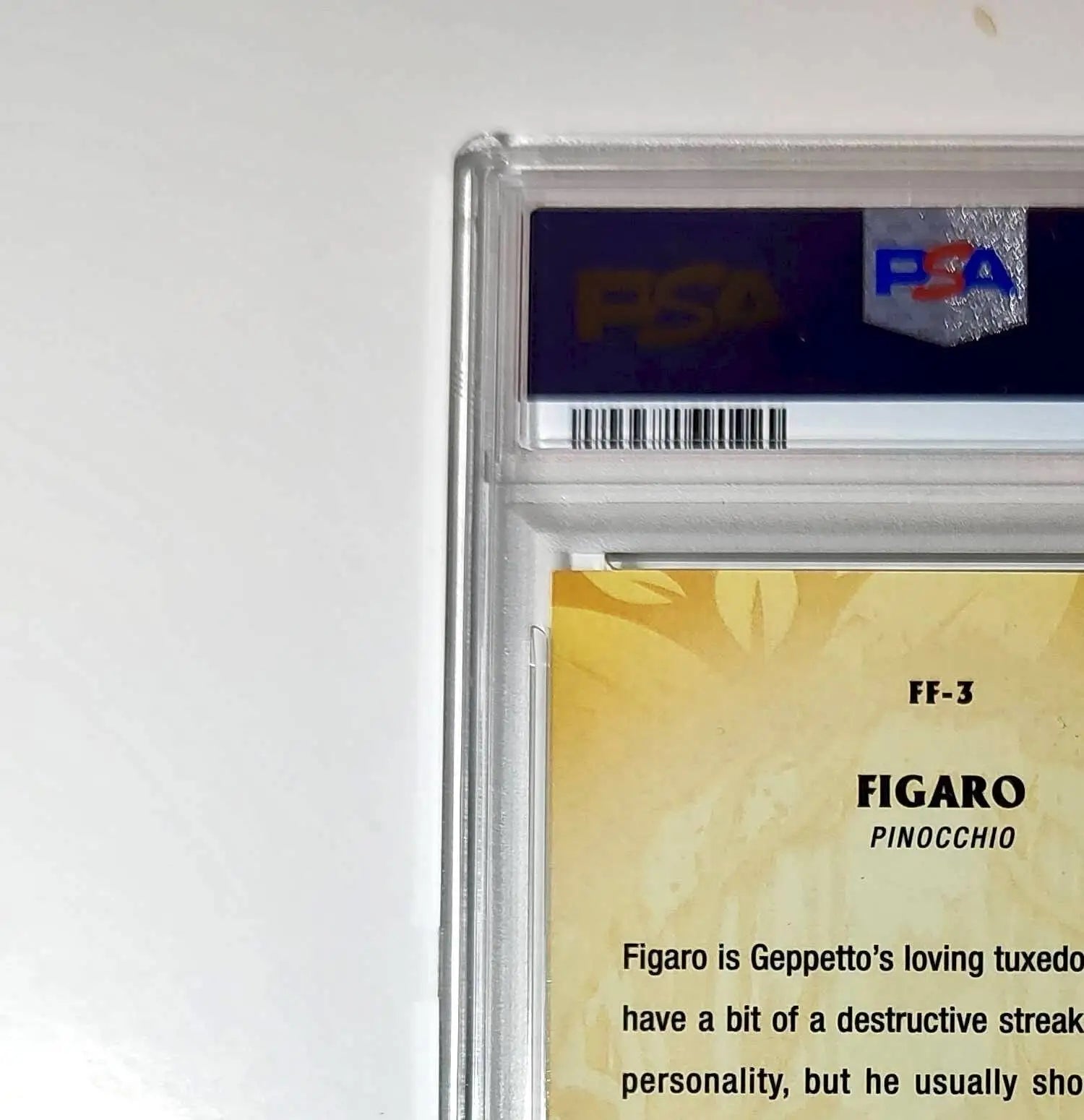 Figaro 2025 Topps Disney #FF-3 Furry Friends Card Pinocchio PSA 9 - Non-Sports Card Single