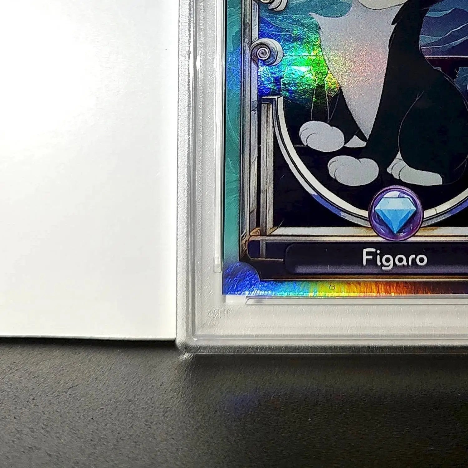 Figaro 2025 Topps Disney Wonder #109 Diamond Card Pinocchio PSA 8 - Non-Sports Card Single