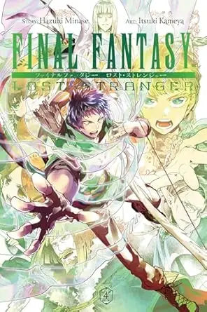 Final Fantasy Lost Stranger Graphic Novel Volume 04 featuring characters in an action pose
