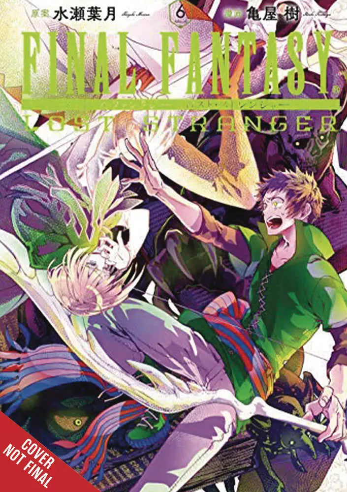 Final Fantasy Lost Stranger Graphic Novel Volume 06 cover with multiple characters in a dynamic pose