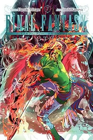Final Fantasy Lost Stranger Graphic Novel Volume 07 with colorful action-packed cover illustration
