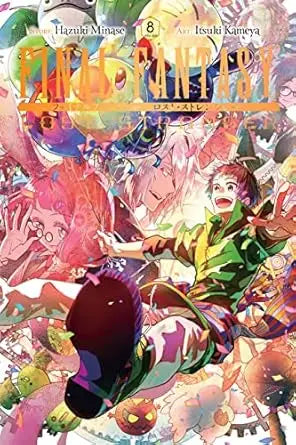 Final Fantasy Lost Stranger Volume 08 manga with vibrant dynamic character art