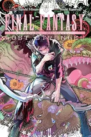 Manga cover of Final Fantasy Lost Stranger Volume 11 featuring a male character with bow