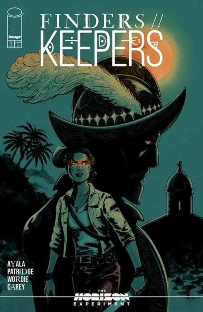 Comic book cover of Finders Keepers #1 by Skylar Patridge featuring Puerto Rican art