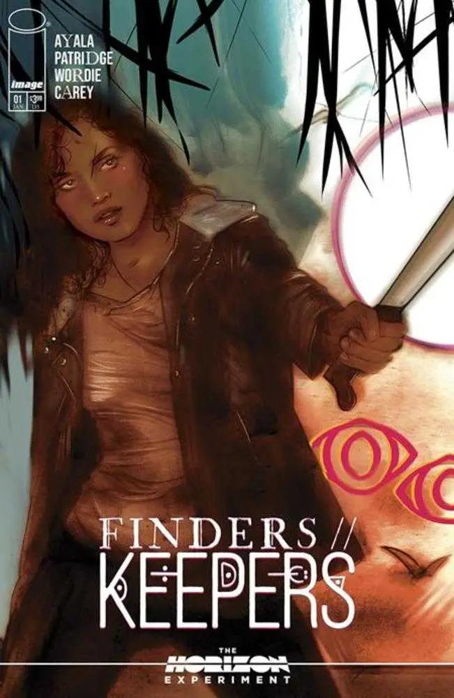 Comic book cover for Finders Keepers #1 Cover B Tula Lotay Connecting Variant featuring action-adventure tale