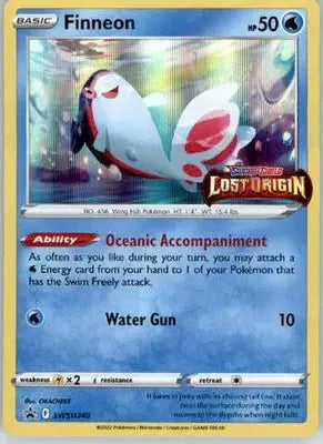Finneon - Prerelease - SWSH: Sword & Shield Promo - SWSH240 - Holofoil LP - Pokémon Card Single
