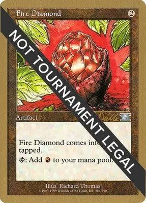 Fire Diamond - 1999 Kai Budde World Championship Decks - MP Magic - Magic Card Single