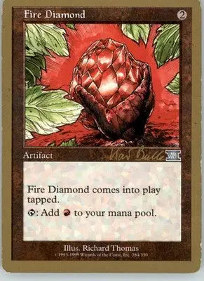 Fire Diamond - 1999 Kai Budde World Championship Decks - MP Magic - Magic Card Single
