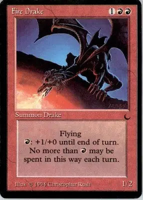 Fire Drake - The Dark - LP - Magic - Magic Card Single