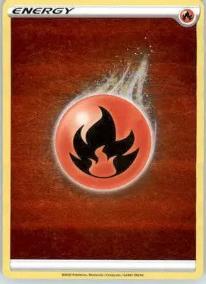 Fire Energy - SWSH01: Sword & Shield Base Set - Reverse Holo LP - Pokémon Card Single