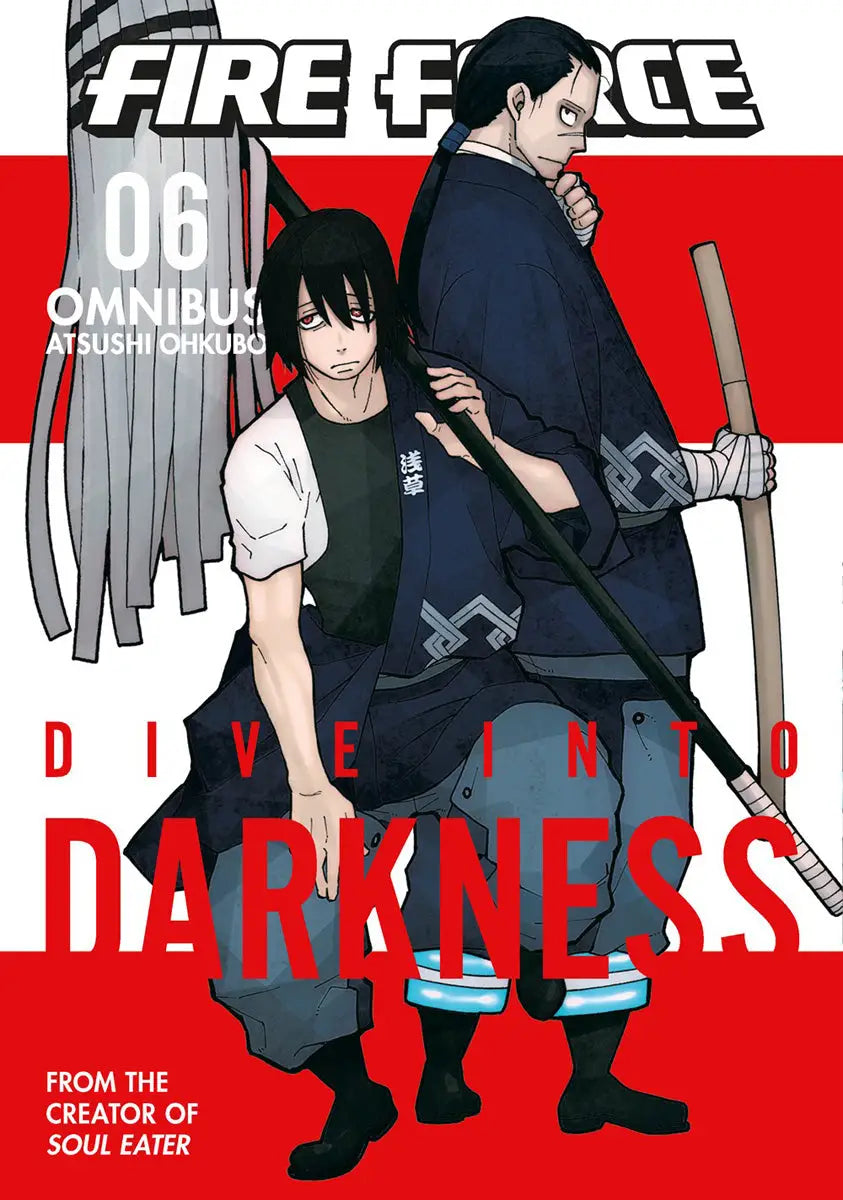 Fire Force manga cover from Fire Force Omnibus Graphic Novel Volume 06 displayed