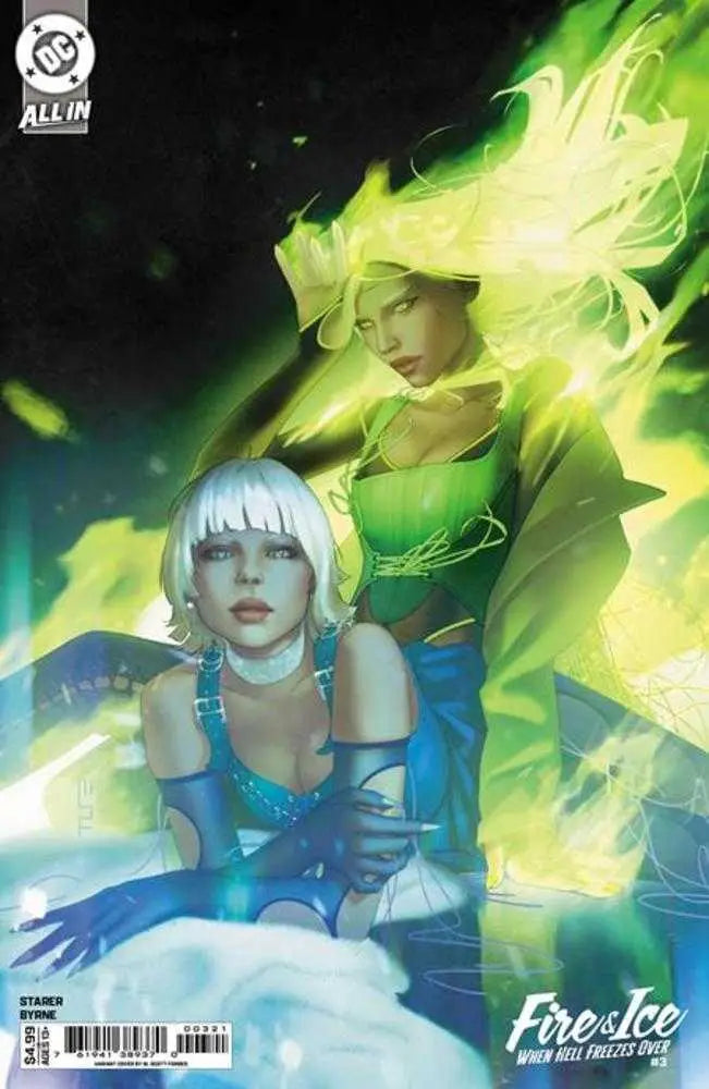 Comic book cover Fire & Ice When Hell Freezes Over #3 Scott Forbes Card Variant