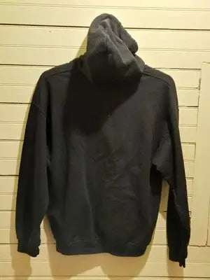 Fireball Hoodie Mens L Black Pullover Graphic Whisky Flame Logo Kangaroo Pocket - Apparel
