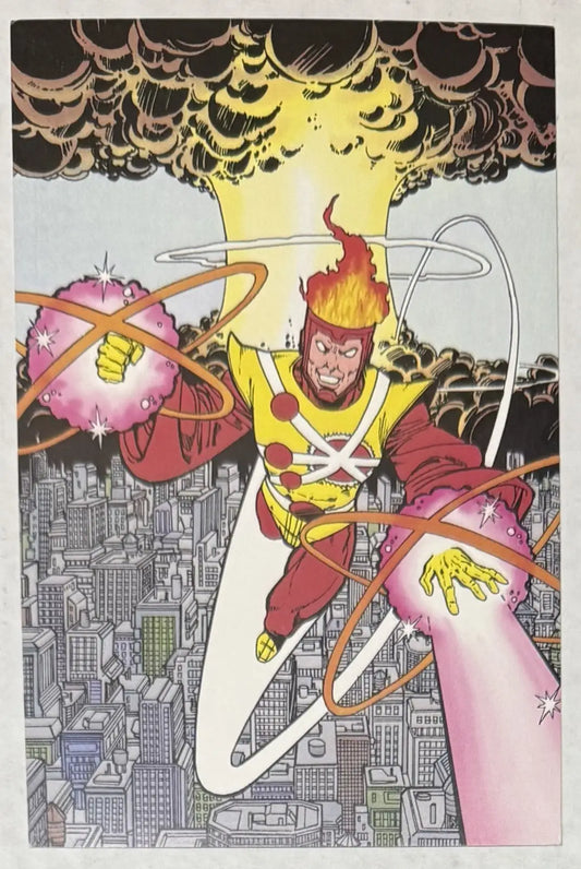 Firestorm Postcard Unposted 1984 DC Comics - Entertainment Memorabilia