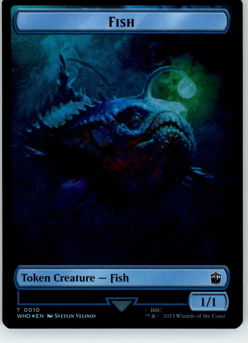 Fish // Treasure Token - Universes Beyond: Doctor Who - 10 // 30 - LP Magic - Magic Card Single