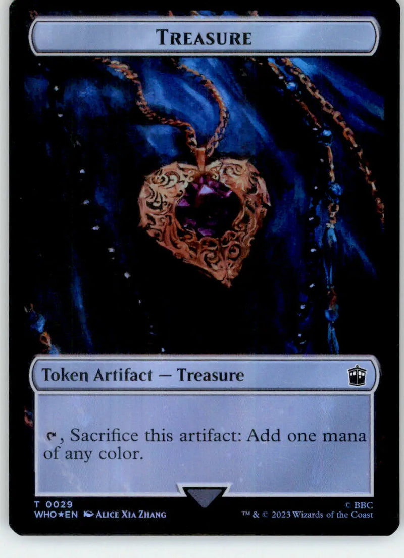 Fish // Treasure Token - Universes Beyond: Doctor Who - 10 // 30 - LP Magic - Magic Card Single