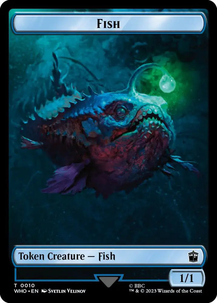 Fish // Treasure Token - Universes Beyond: Doctor Who - 10 // 30 - LP Magic - Magic Card Single