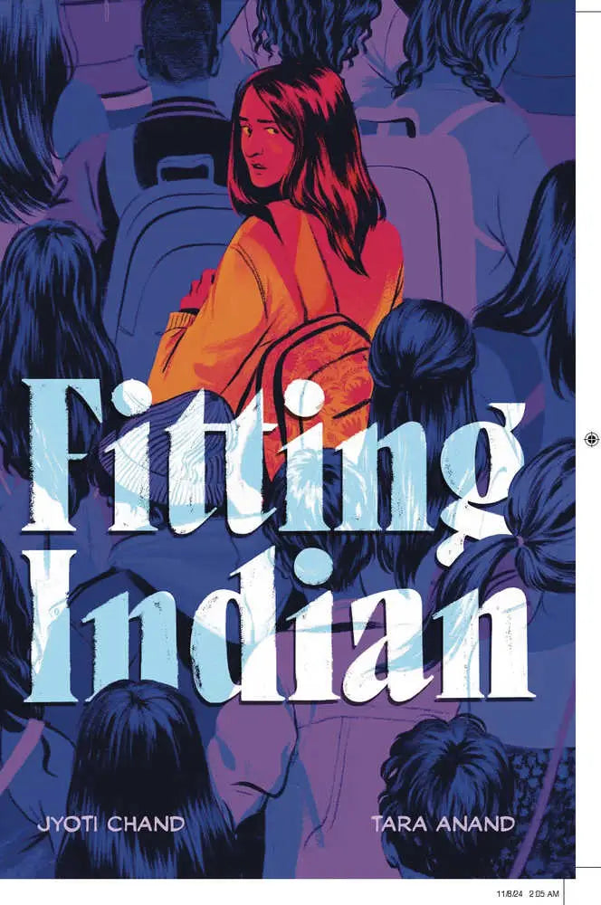 Book cover of Fitting Indian Graphic Novel showcasing Indian graphic art style
