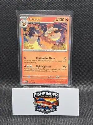 Flareon 136/165 Sv: Scarlet & Violet 151 Holo