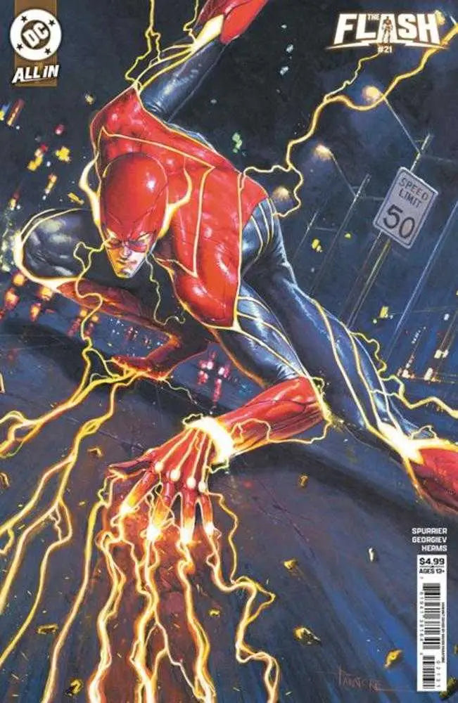 Flash #21 Cover B Davide Paratore Card Stock Variant - Comic Book