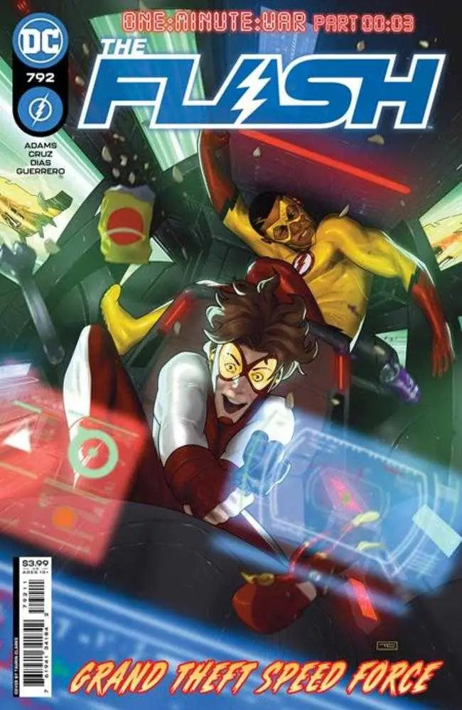 Flash #792 Cover A Taurin Clarke (One-Minute War) - Comic Book