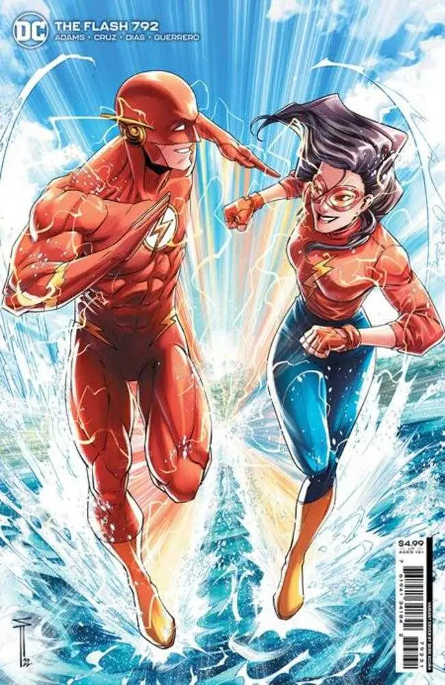 Flash #792 Cover C Serg Acuna Card Stock Variant (One-Minute War) - Comic Book