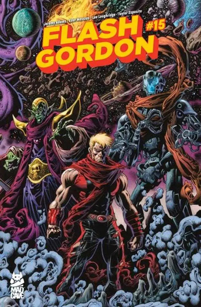 Flash Gordon #15 Cover B Kyle Hotz Dan Brown Variant - Back Issues