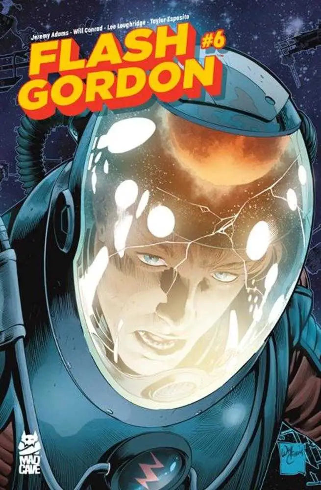 Flash Gordon comic book cover featuring Planet Death from Flash Gordon #6 Cover A Will Conrad
