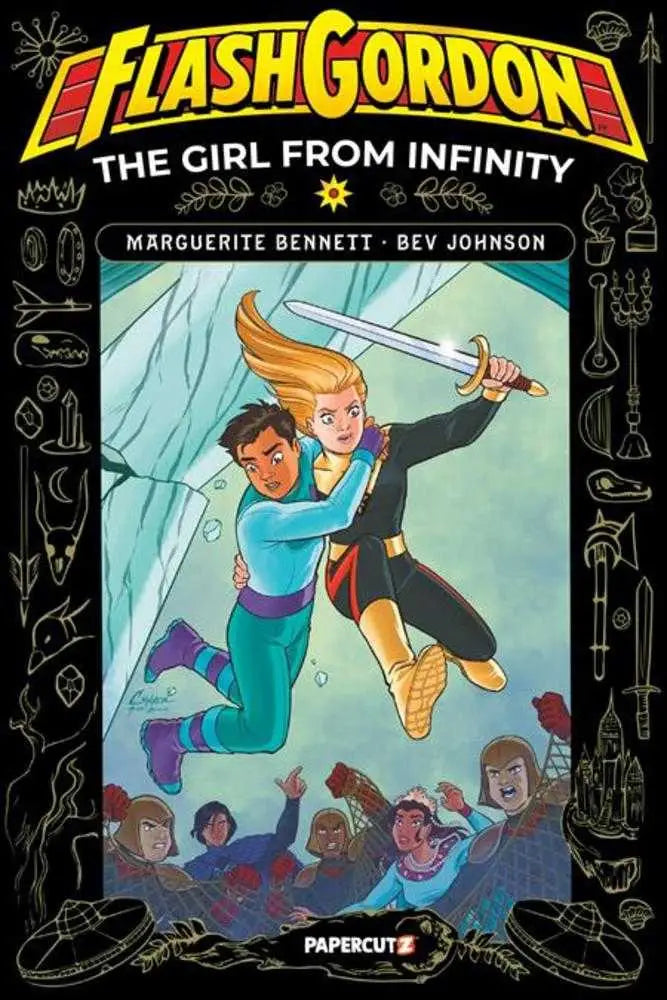 Flash Gordon comic book from the Infinity TPB Volume 01 featuring Marguerite Bennett