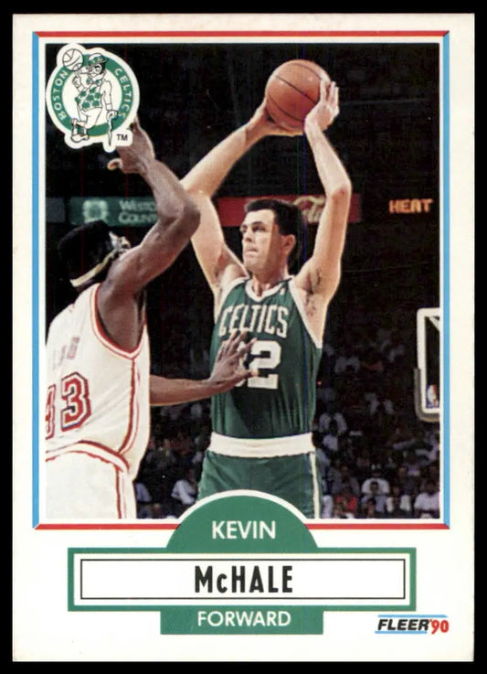 Fleer Kevin McHale 12 Boston Celtics NM - Basketball Card Single