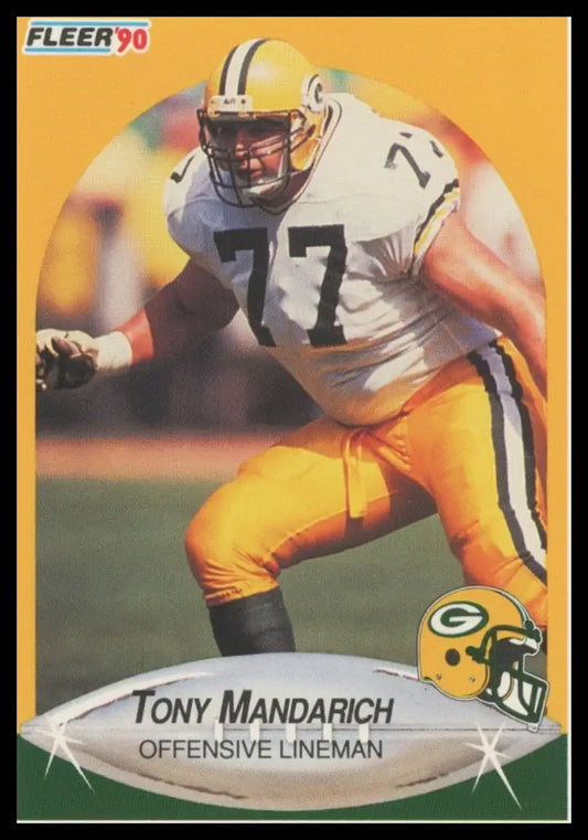 Fleer Tony Mandarich 176 Green Bay Packers LP - Football Card Single